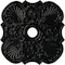 Ekena Millwork Flower Ceiling Medallion (Fits Canopies up to 6 1/4"), 29"OD x 3 5/8"ID x 1 3/8"P, Black Pearl CM29FWBPS - alternate 1